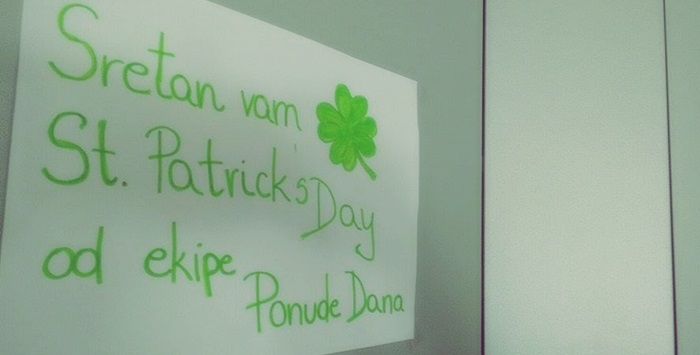 ponudadana, st patricks day