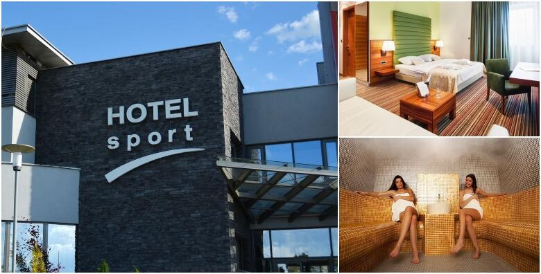 Hotel Sport 4* - idealan odmor uz wellness oazu i 1 ili više noćenja za 2 odrasle osobe s polupansionom i gratis smještaj s doručkom za 1 dijete do 5 godina od 499 kn!