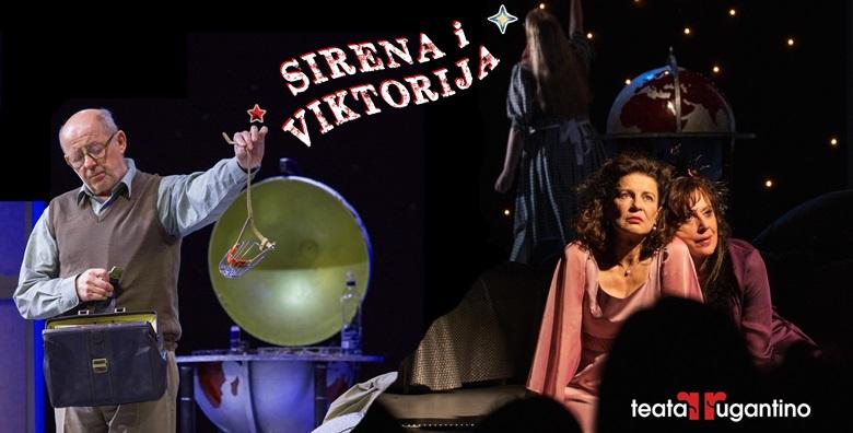 Raskošna i dirljiva komedija „Sirena i Viktorija“ 29. rujna u Lisinskom! Duhovita, zabavna i sočna priča, puna čežnje i strasti - samo 50 kn!