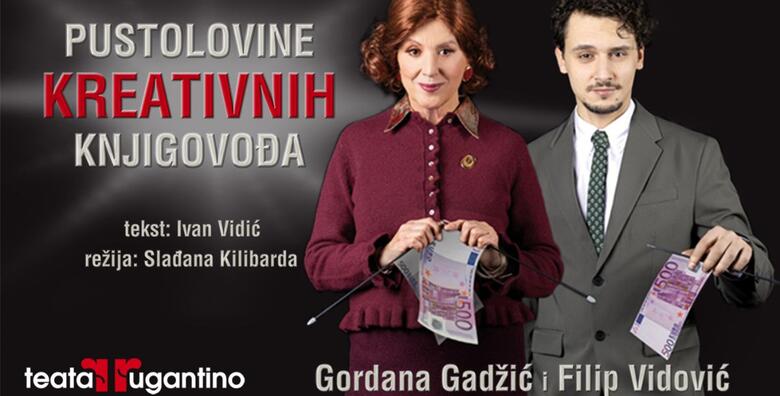 „Pustolovine kreativnih knjigovođa“ – nova satirična komedija Teatra Rugantino bavi se centralnom opsesijom današnjice, a to je ekonomija i bog novih vremena – novac