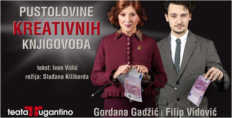„Pustolovine kreativnih knjigovođa“ – upoznajte majku Slavujku i njenog razbludnog sina Dobrišu u novoj komediji Teatra Rugantino