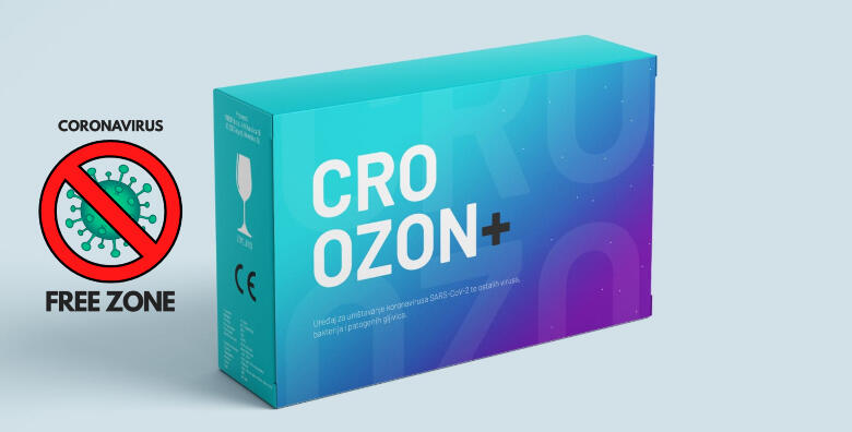 Ponuda dana: Uništite viruse, bakterije i patogene gljivice CRO OZON+ uređajem sigurnim za korištenje u prisustvu ljudi u prostoru (Vibor d.o.o.)