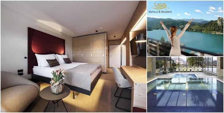 BLED - 1 ili 2 noći s doručkom za dvoje uz noćno kupanje u Hotelu Rikli Balance 4* od 975 kn!