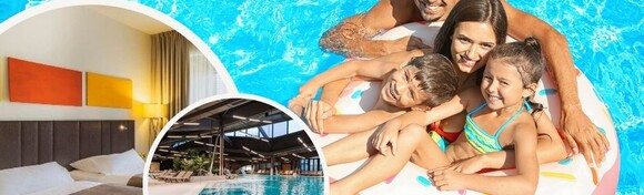 TERME TUHELJ - ljetni odmor u Hotelu Well 4* uz 2 noćenja s polupansionom za 2 osobe + GRATIS paket za 2 djece uz bazene Vodenog planeta, saune i animacijski program