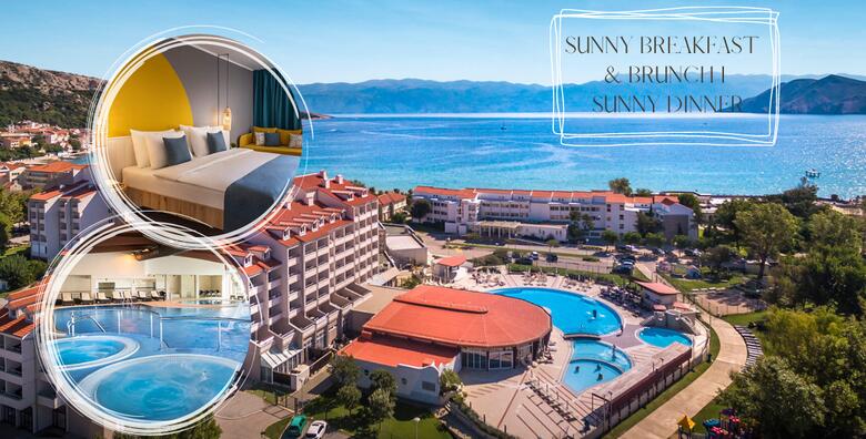 Corinthia Baška Sunny Hotel by Valamar 3* - 2 noćenja za 2 osobe i jedno ili dvoje djece do 14,99 godina uz korištenje bazena i fitnessa u Wellness centru hotela