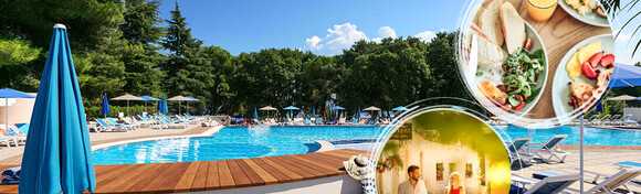 POREČ, Valamar Crystal Sunny Hotel - uživajte u mediteranskom stilu života uz 2 noćenja s polupansionom za 2 osobe ili 2 osobe i 1 dijete do 13,99 godina