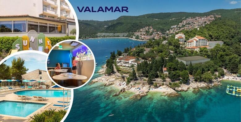 Sunny Rabac by Valamar - zabavno obiteljsko ljetovanje uz 2 noćenja s punim pansionom za 3 osobe uz korištenje vanjskog bazena