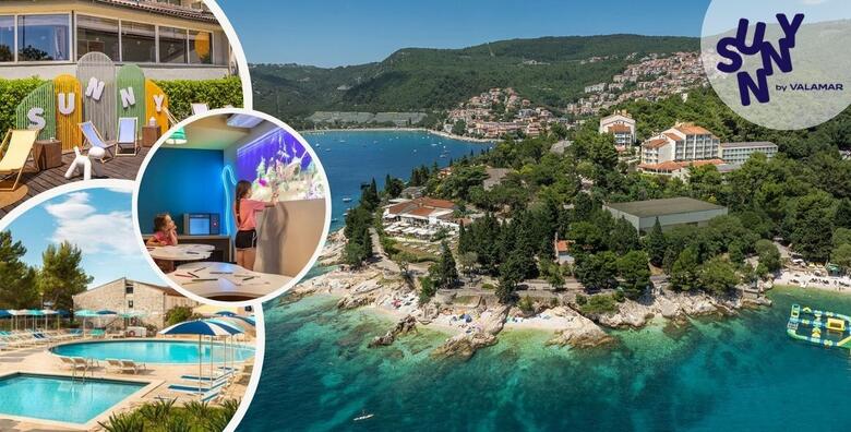 Sunny Rabac by Valamar - zabavan obiteljski odmor uz 2 noćenja s punim pansionom za do 3 osobe uz korištenje vanjskog bazena