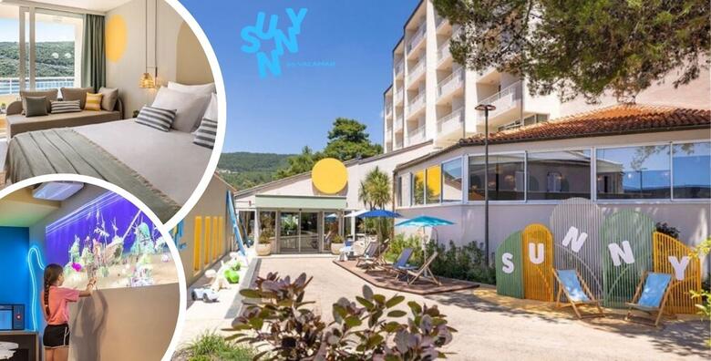 Ponuda dana: KRAJ LJETA, Sunny Rabac by Valamar - obiteljska zabava uz 2 noćenja s punim pansionom za do 3 osobe uz korištenje vanjskog bazena i obiteljskih sadržaja (Sunny Rabac by Valamar)