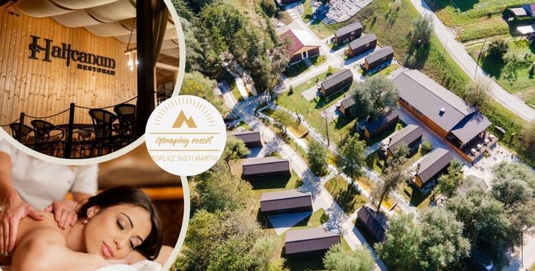 Ponuda dana: Glamping resort Halicanum 4*, Toplice Sv.Martin - boravak sa ili bez noćenja s doručkom za dvoje uz saune i 3 sata kupanja u Toplicama Sveti Martin (Glamping resort Halicanum 4*)