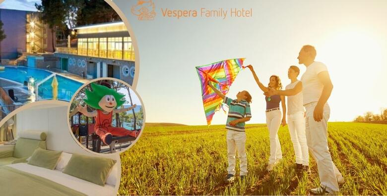 Proljetni odmor u Family Hotelu Vespera 4* na Lošinju - 2 noćenja s polupansionom za 2 odraslih i 1 ili 2 djece do 11,99 godina uz snack ručak, vodu i sokove za djecu
