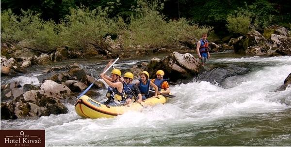 Rafting, kajak ili kanu s opremom za 1 osobu