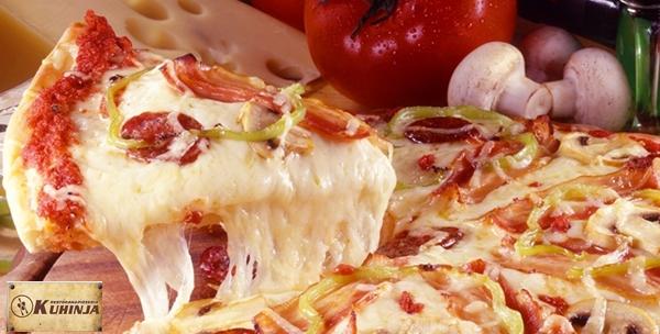 Pizza - dvije pizze Istriana ili Pršut i 2 deserta