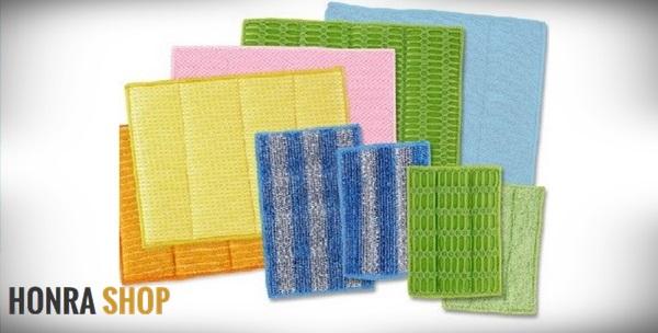 18 krpa od mikrofibre raznih veličina i jednostavnih za održavanje za samo 79kn!