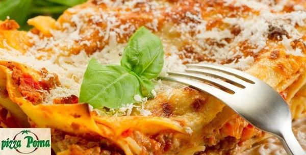 Lasagne – dvije porcije u Pizzeriji Poma za 39kn!