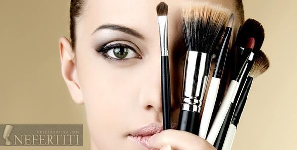 Tečaj šminkanja “Nefertiti Wonderland” u trajanju 4 sata uz uključene materijale za 149kn!