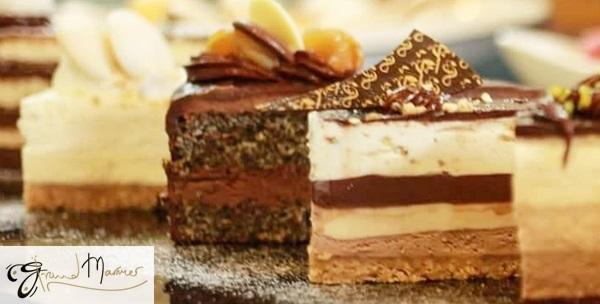 2 kolača i 2 kave po izboru i novootvorenoj slastičarnici Grand Marnier za samo 25kn!