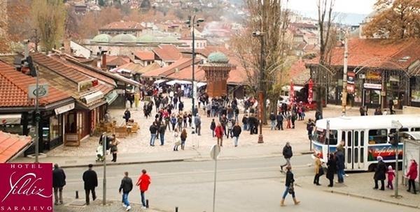 Sarajevo – 3 dana za dvije osobe u Hotelu Yildiz u samom centru Baščaršije za 479kn!