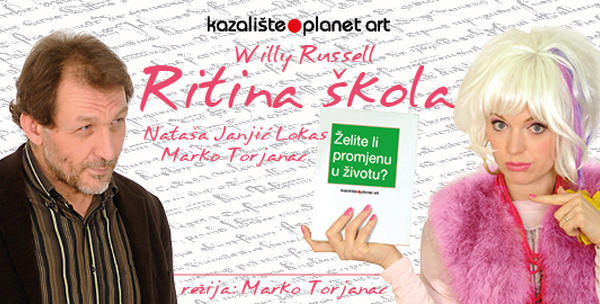 Predstava “Ritina škola” u Lisinskom 23.2. u 20h, jedna od najizvođenijih svjetskih komedija