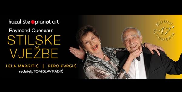 Predstava Stilske vježbe u Sceni Vidra 8.4., najdulje izvođena predstava na svijetu za 50kn!