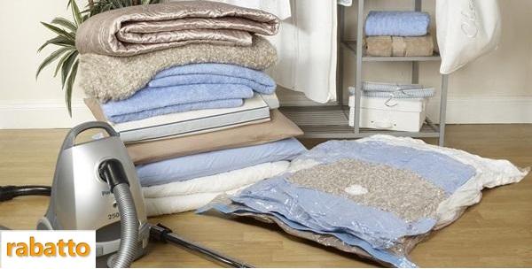 6 vakuum vreća za spremanje odjeće i uštedu prostora za 109kn umjesto 249kn!