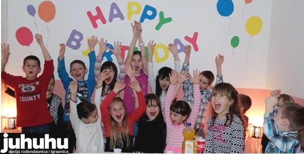 Rođendan za 15 – ero djece – 2h raznih sportskih, plesnih i likovnih igri uz 2 animatora od 325kn!