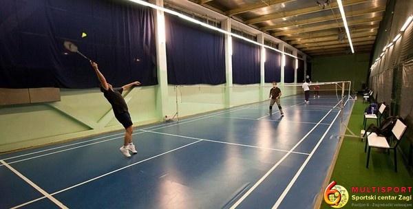 Badminton za dvoje na Velesajmu – 5 termina vikendom u trajanju 60 minuta za 99kn!
