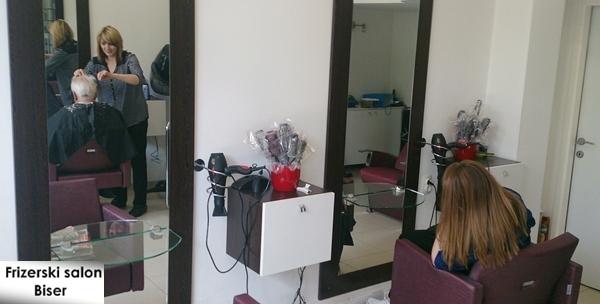 Šišanje vrućim škarama, njega kose keratinom i fen frizura