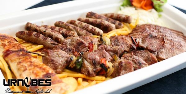 Restoran Urnebes – bogata plata za 4 osobe, petkom uz živu glazbu za 130kn!