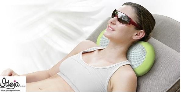 Masažni jastuk s infragrijanjem i 4 sijathsu glave, ergonomski se prilagođava vama za 494kn!