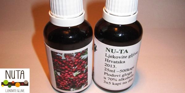 Biljna tinktura gloga u 70%-tnom alkoholu s uključenom dostavom za cijelu HR za samo 59kn!