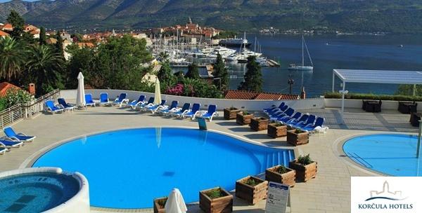Korčula, Hotel Marko Polo**** - 4 ili 5 dana za dvoje s polupansionom i  bazenima od 3.300kn!
