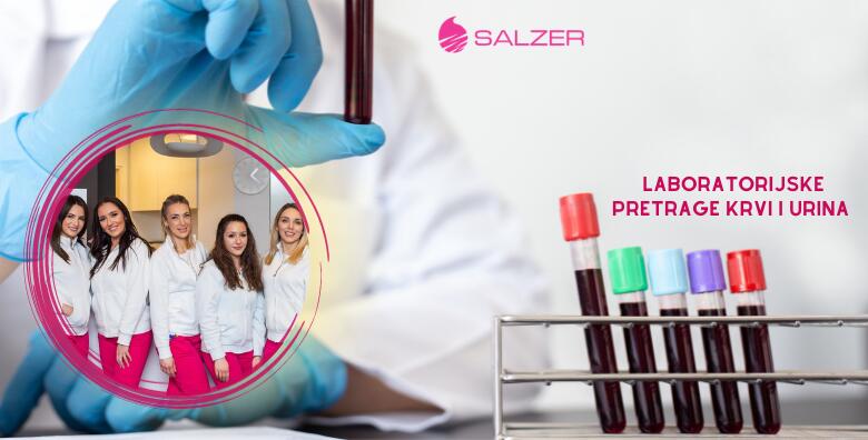 Stavite zdravlje na prvo mjesto - napravite komplet laboratorijskih pretraga krvi i urina u Poliklinici Salzer u Zagrebu i Velikoj Gorici