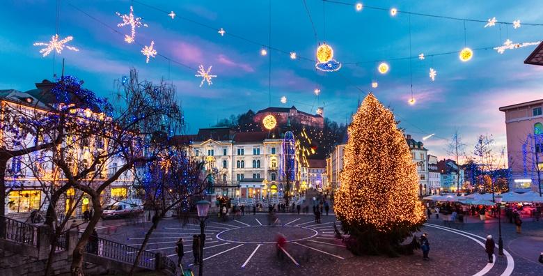 Advent u Mozirskom gaju i Ljubljani - božićna avantura u slovenskoj metropoli i parku vrtova, jezerca i potoka s više od pola milijuna božićnih lampica za 149 kn!