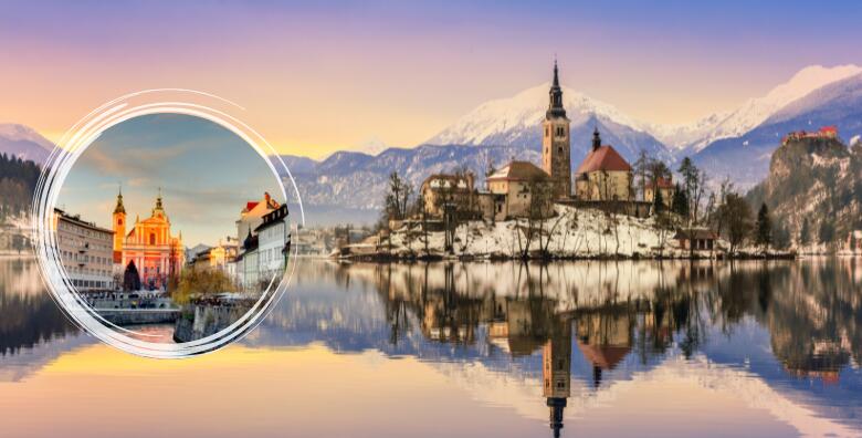 Bled i Ljubljana - otkrijte ljepote susjedne metropole! Uživajte u šetnji oko poznatog jezera s bajkovitim prizorima te znamenitostima Ljubljane