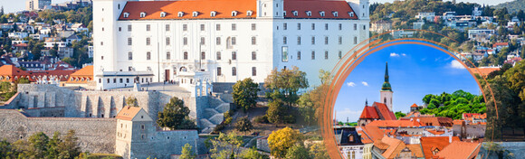 BRATISLAVA - zalutajte ulicama grada zanimljive povijesti i opustite se uz šetnju uz samu obalu Dunava razgledavajući glavne znamenitosti