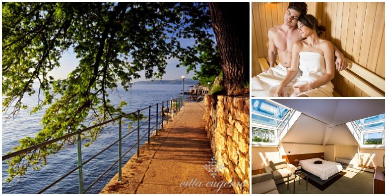 [LOVRAN] 2 noćenja s doručkom i wellness oazom za 2 osobe u hotelu Villa Eugenia 4* u srcu šarmantnog istarskog gradića za 799 kn!
