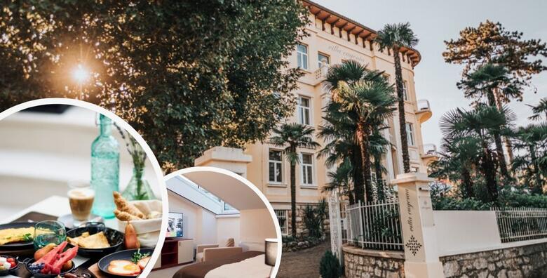 Ponuda dana: LOVRAN - uživajte TIK UZ MORE uz 1 ili više noćenja s bogatim doručkom i privatnim korištenjem wellness oaze za dvoje u Hotelu Villa Eugenia 4* (Villa Eugenia 4*)