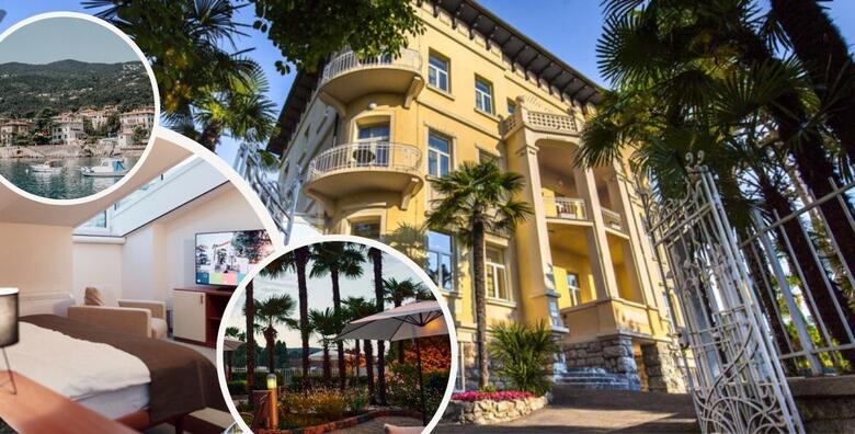 Proljetni dan u Lovranu - 1 ili više noćenja s bogatim doručkom za dvije osobe + gratis paket za 1 dijete u Hotelu Villa Eugenia 4* uz korištenje wellness oaze