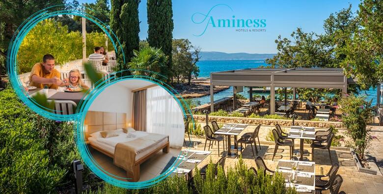 Hotel Magal 3* by Aminess – 2 noćenja s polupansionom za 2 osobe i 1 dijete 7 do 12,99 godina u Njivicama na Krku u modernom hotelu u blizini plaže
