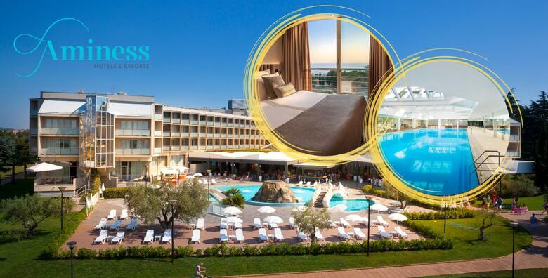 Ponuda dana: Hotel Maestral 4* by Aminess, Novigrad - 2 noćenja s polupansionom za 2 odraslih i 2 djece uz korištenje bazena, fitnessa, gaming sobe, igraonice i Punto Mare fun zone (Hotel Maestral by Aminess 4*)