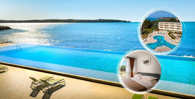 EARLY BOOKING proljeće 2025. – prošećite šljunčanom plažom i uživajte u šumu mora uz 2 noćenja za 2 osobe i 1 dijete u Hotelu Aminess Laguna 3*, korištenje vanjskog bazena