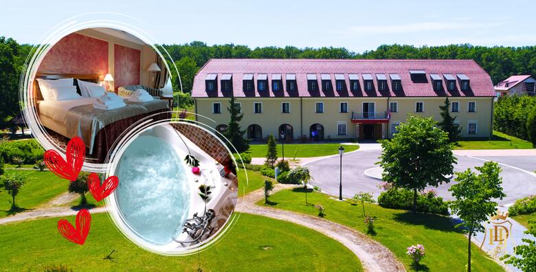 Hotel Dvorac Jurjevec 4* - provedite Valentinovo uz 1 ili 2 noćenja s polupansionom za dvoje u blizini Zagreba uz korištenje grijanog bazena, jacuzzija i finske saune