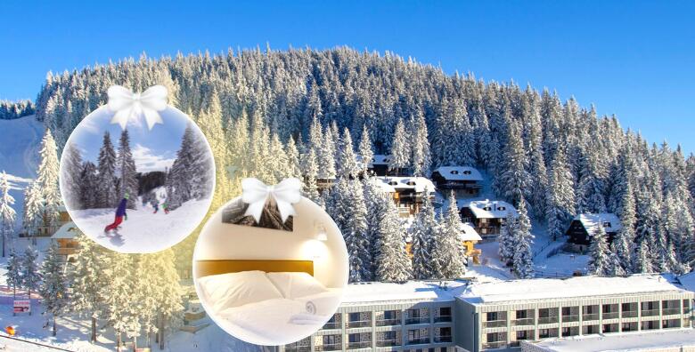 Ponuda dana: Slovenija, apartmani Montis na skijalištu - 2 noćenja za do 4 odrasle osobe i 2 djece uz popust na korištenje wellnessa i dnevnu ski kartu (Apartmani Montis)
