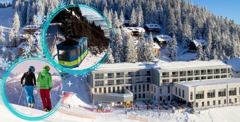 Ponuda dana: SKIJANJE U SLOVENIJI - 2 noći s polupansionom za dvoje + gratis paket za dijete uz dnevnu skijašku kartu i povratnu vožnju žičarom u Wellness Hotel Montis 4* na skijalištu (Hotel Montis 4*)