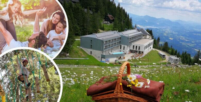 OBITELJSKA AVANTURA - 2 noći s polupanisonom za 2 odrasle osobe i do 2 djece uz ulaz u avanturistički park ili rollercoaster zipline u Wellness Hotelu Montis 4*