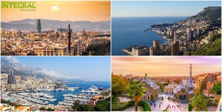 Barcelona i Azurna obala - 6 dana s doručkom i prijevozom za 2.450 kn!