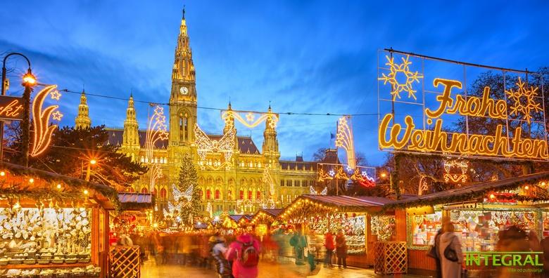 Advent u Beču - 3 dana s doručkom u hotelu 3/4* i prijevozom za 980 kn!