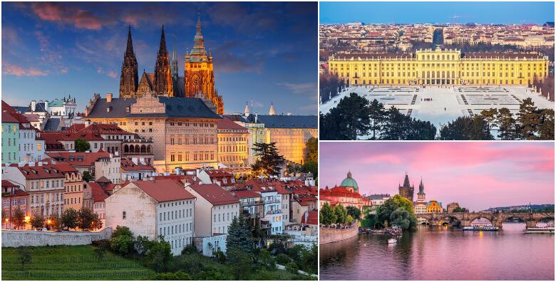 Ponuda dana: Prag, Beč i Češki Krumlov - posjetite prijestolnice europske kulture i predivni mali gradić pod zaštitom UNESCO-a uz 3 noćenja s doručkom u hotelu 3* za 1.040 kn! (Integral putovanjaID kod: HR-AB-01-1-18661)