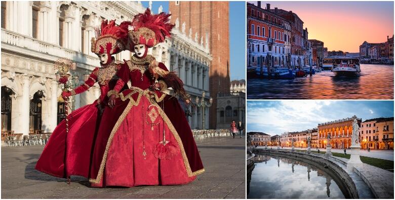 Karneval u Veneciji i Padova - 1 noćenje s doručkom u hotelu 3* za 1 osobu za 580 kn!